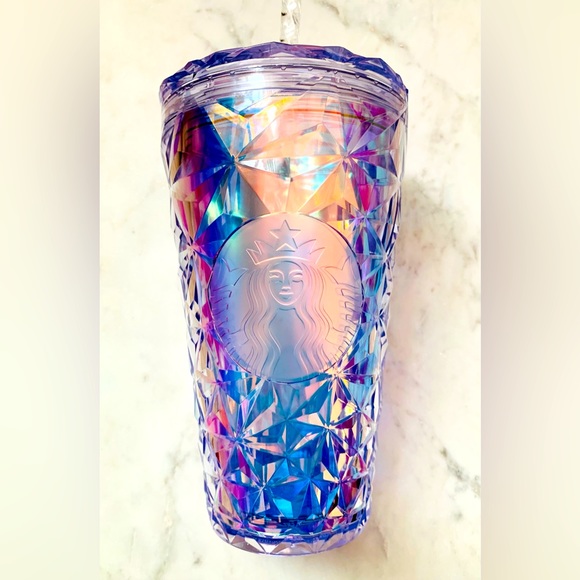 💎NWT💎 Starbucks Holiday 2023 Iridescent Prism Tumbler - Grande - Picture 2 of 10